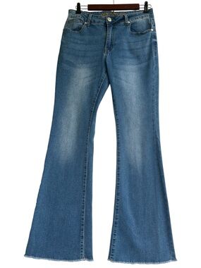 VIP JEANS Classic Midwash Flare Jeans Size 9/29